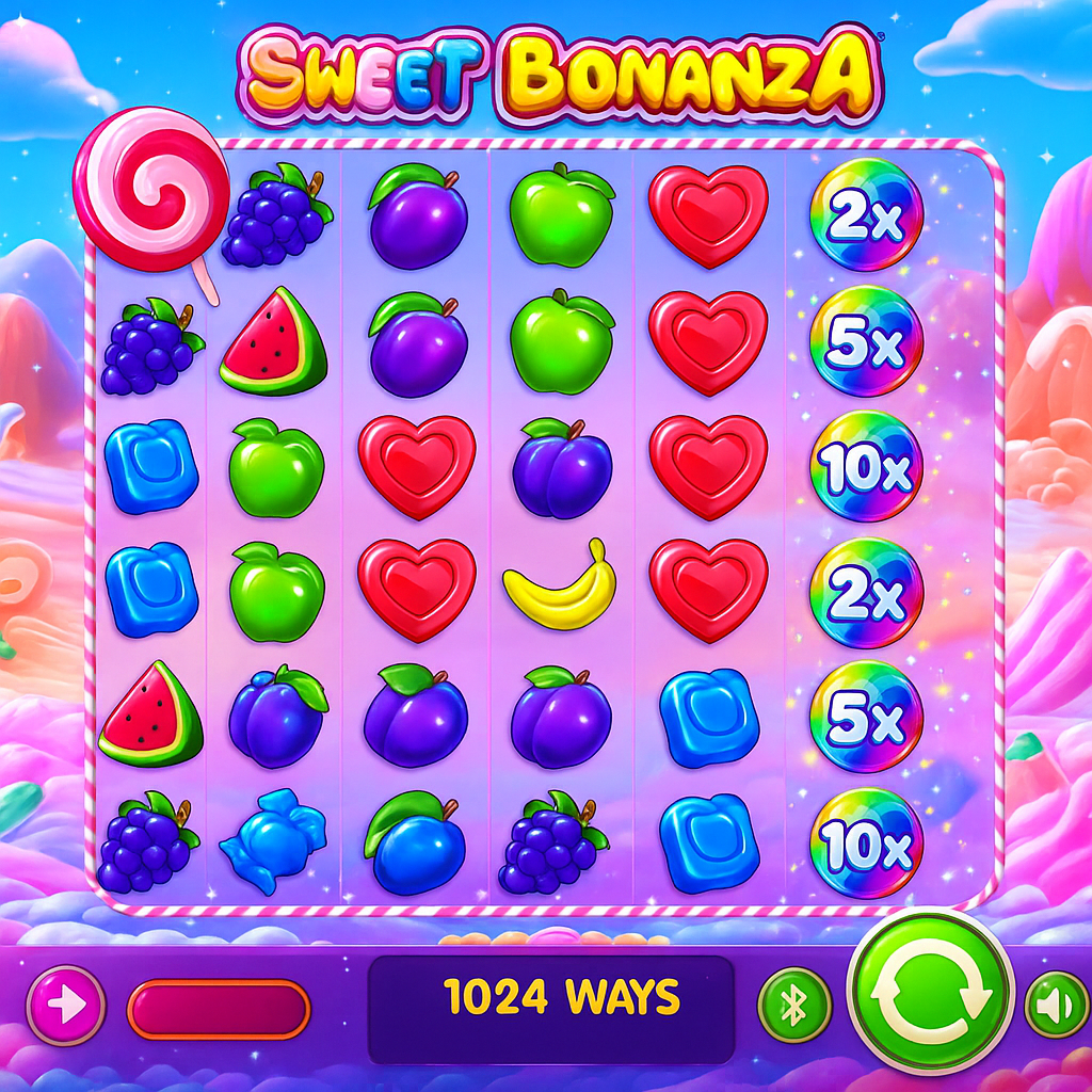 LuckyElf - Sweet Bonanza Slot Game - Pragmatic Play
