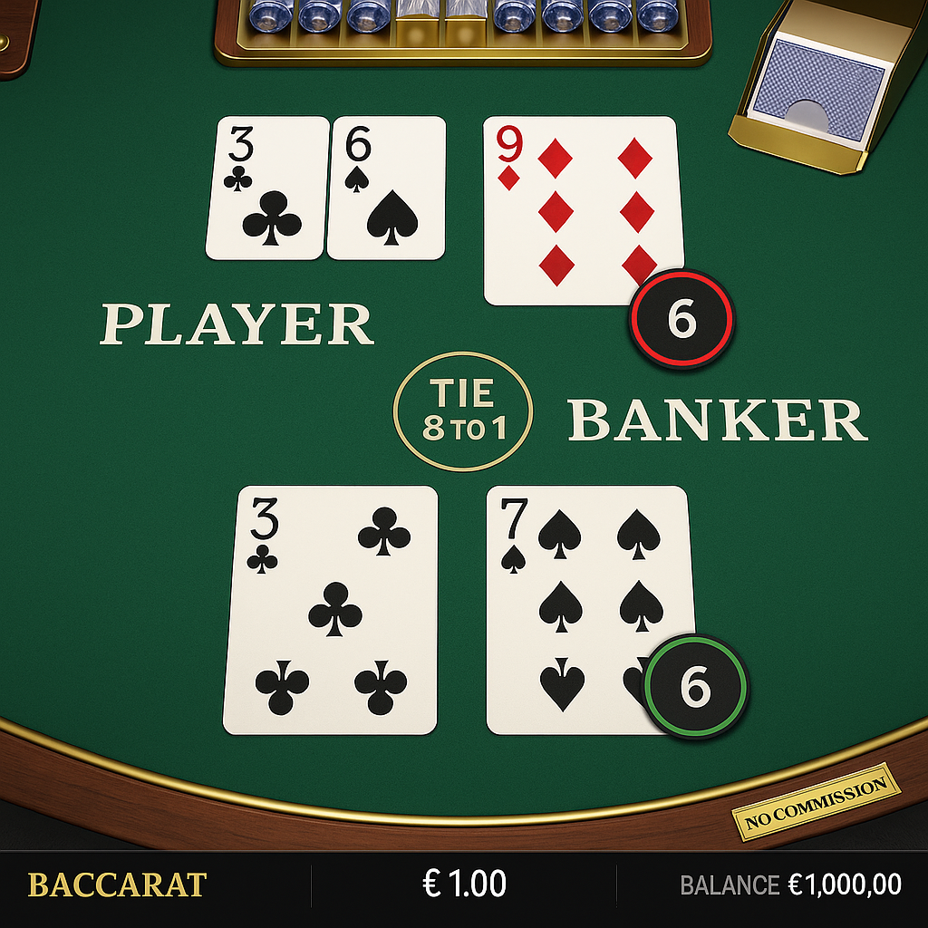 LuckyElf - Baccarat - Jeux de cartes